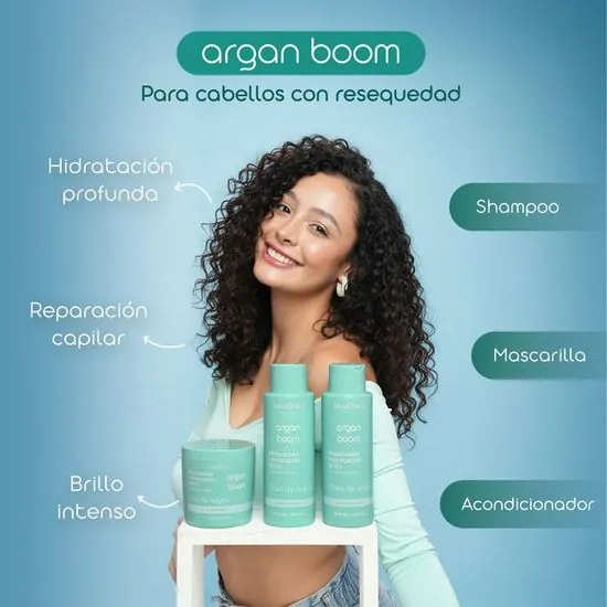 Argan Boom kit Amazônica Beleza — hidratación capilar en BelaFios Maracaibo