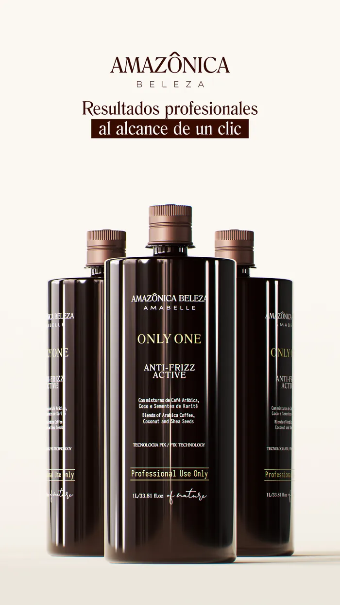 Only One — línea salón Amazônica Beleza, distribución BelaFios Venezuela