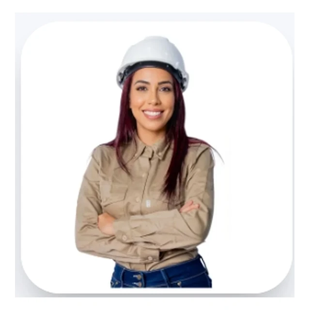 Camisa Drill Super Naval Kaki, Dama, dotación industrial MADOCO, BelaFios Venezuela