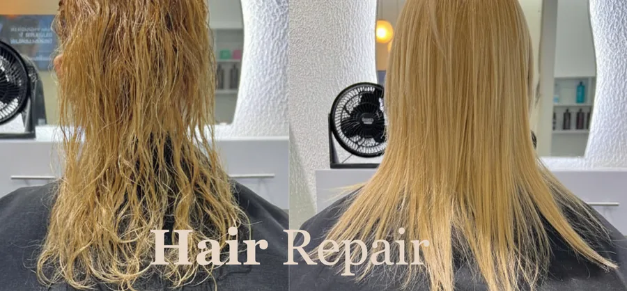 Terapia Hair Repair antes y después — resultado real en BelaFios Maracaibo